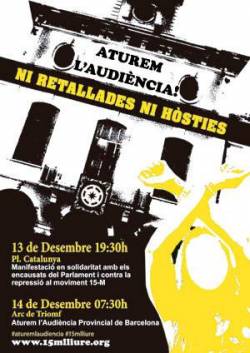 "Aturem l'Audiència de Barcelona"