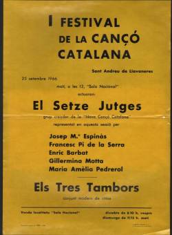 I Festival de la Cançó Catalana