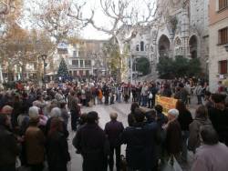 Manifestació a Sóller