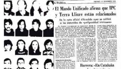Detencions de 1981 contra l'independentisme català