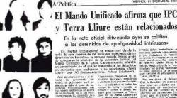 Detencions de 1981 contra l'independentisme català