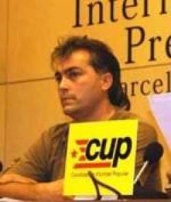 Josep A. Vilalta, de la CUP de Torà