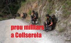 Aquesta imatge va fer saltar l'alarma fa 2 anys sobre les maniobres militars a Collserola