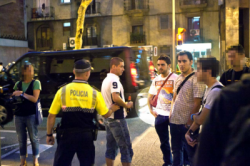 Els reporters de TeleMadrid amb càmera oculta JORDI BORRÀS