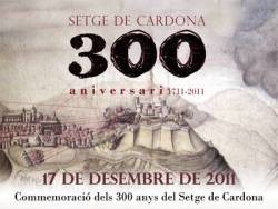 Cartell del 300 aniversari del Setge de Cardona