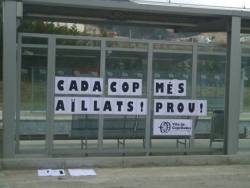 Protesta a Capellades