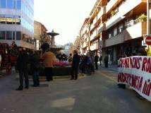 Concentració de protesta a Banyoles