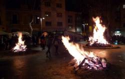 Més de  10.000  persones a la 20à edició dels Foguerons a Gracia