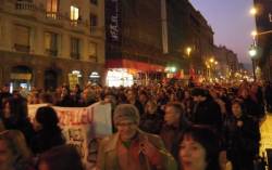 Manifestació contra les retallades 18 de Gener