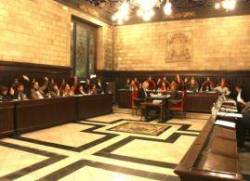 Ple de l'Ajuntament de Girona