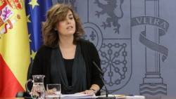 La vicepresidenta espanyola, Soraya Sáenz de Santamaria