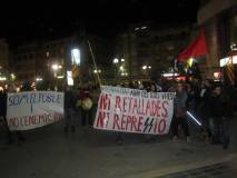 Mobilitzacions de suport amb els estudiants valencians a Tortosa