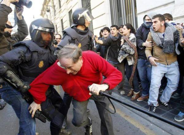 Repressió estudiantil a l'IES Lluís Vives