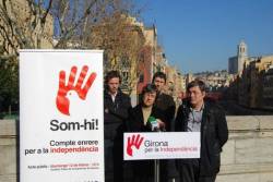 Presentació de l'acte de diumenge a Girona