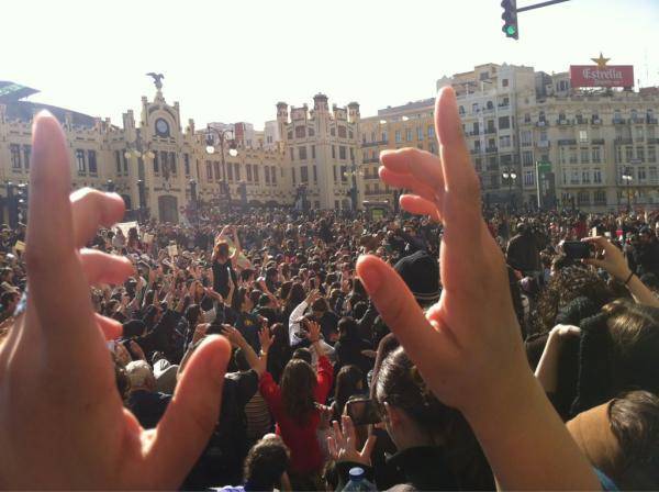 Manifestació 21F València