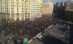 Manifestació 21F València