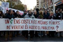 El comitè d'empresa considera que no es podrà mantenir la qualitat dels mitjans de comunicació locals