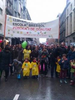 Tancada i Manifestació a 28 de gener