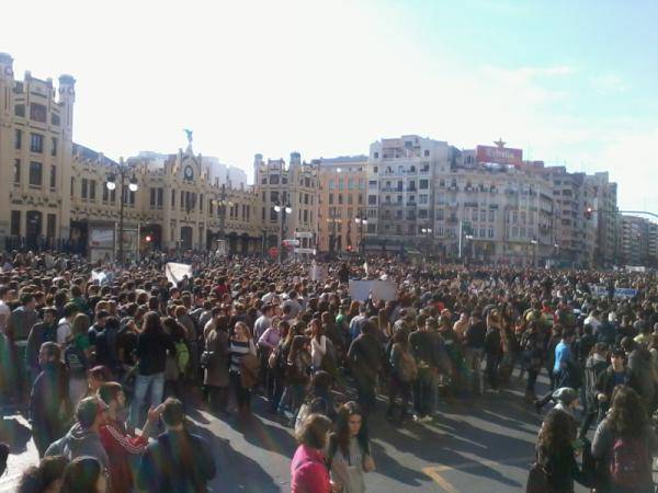 Manifestació 21F València