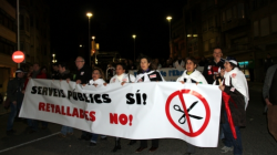 "Sí als serveis públics. No a les retallades"