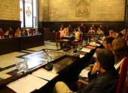 Ple de l'Ajuntament de Girona