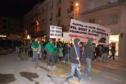 Manifestaci&oacute; a Sabadell
