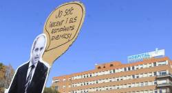 &#65279;&#65279;&#65279;Marees humanes han inundat els carrers en defensa de l'ensenyament públic, tot i que no ha mancat la repressió