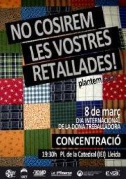 Cartell actes 8 de març Lleida