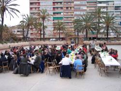 Prop de 200 persones van assistir a la calçotada de la CUP