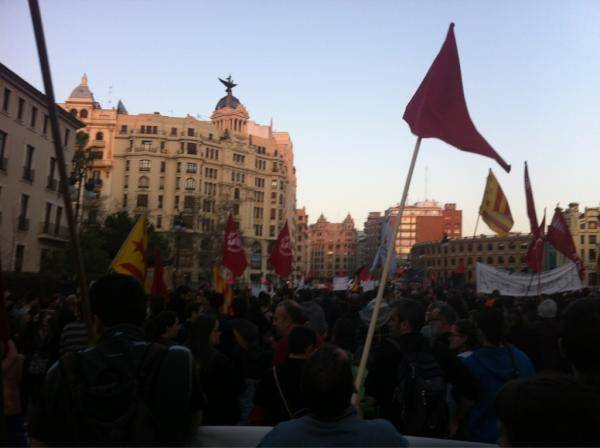 Manifestació de València