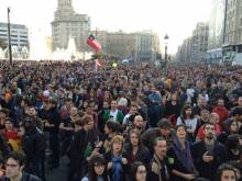 Centenars de milers de persones a la manifestació de Barcelona