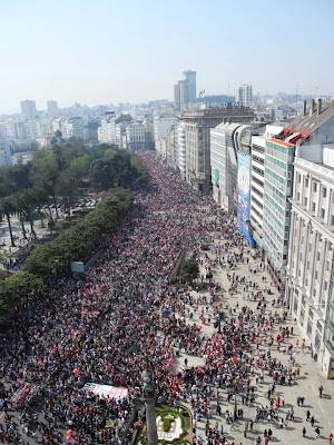 Centenars de milers de persones a la manifestació de Barcelona