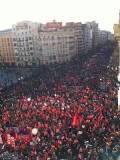 Centenars de milers de persones a la manifestació de Barcelona