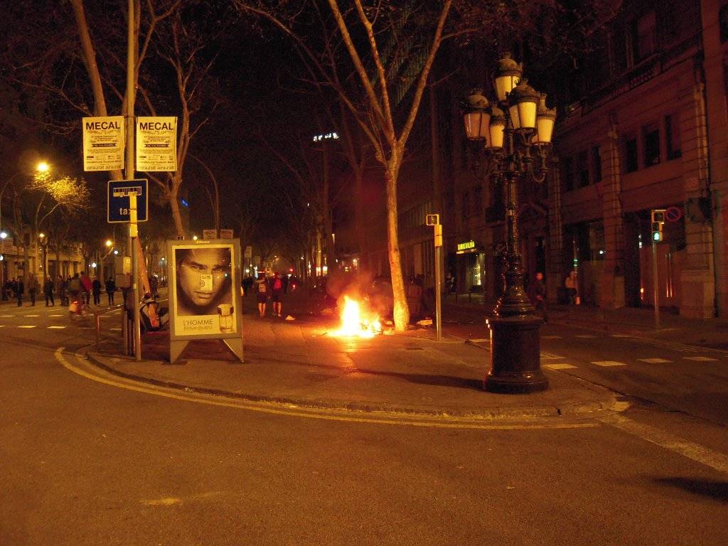 Vaga general a Barcelona