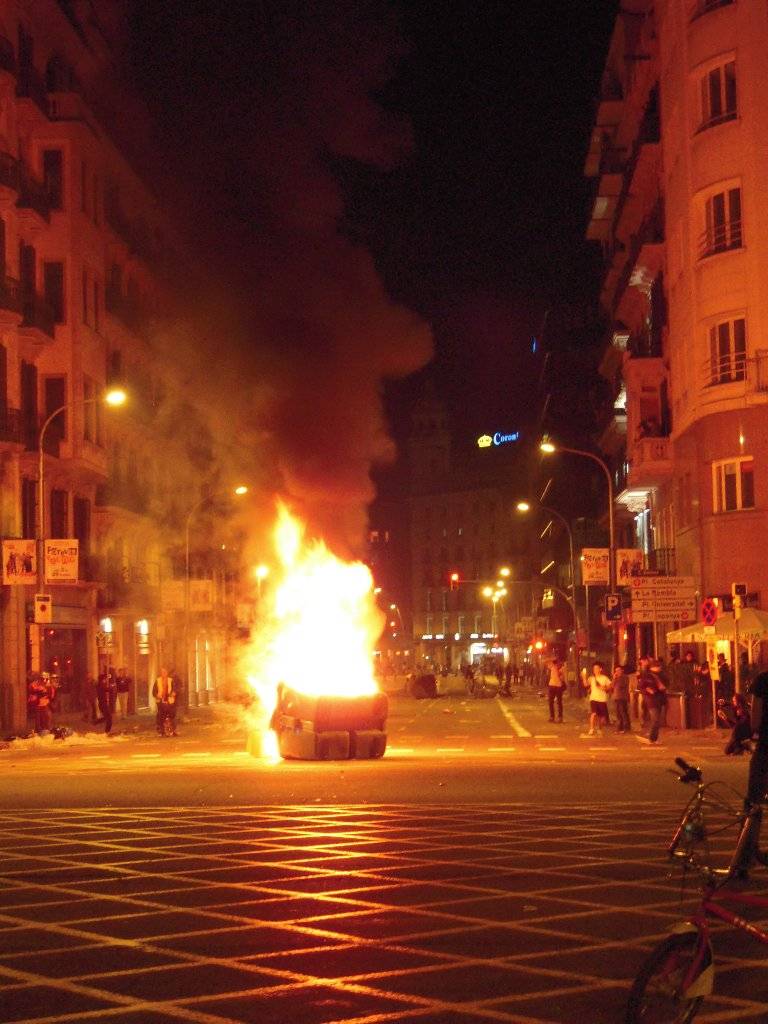 Vaga general a Barcelona