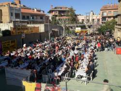 La XVII Calçotada Popular d'Igualada es fa ressò del 20è aniversari de l'Operació Garzón