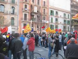 Manifestació anticapitalista de Palma