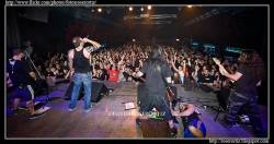 Imatge del concert de KOP que es va celebrar divendres, dia de l'agressió, a la sala Stroika de Manresa