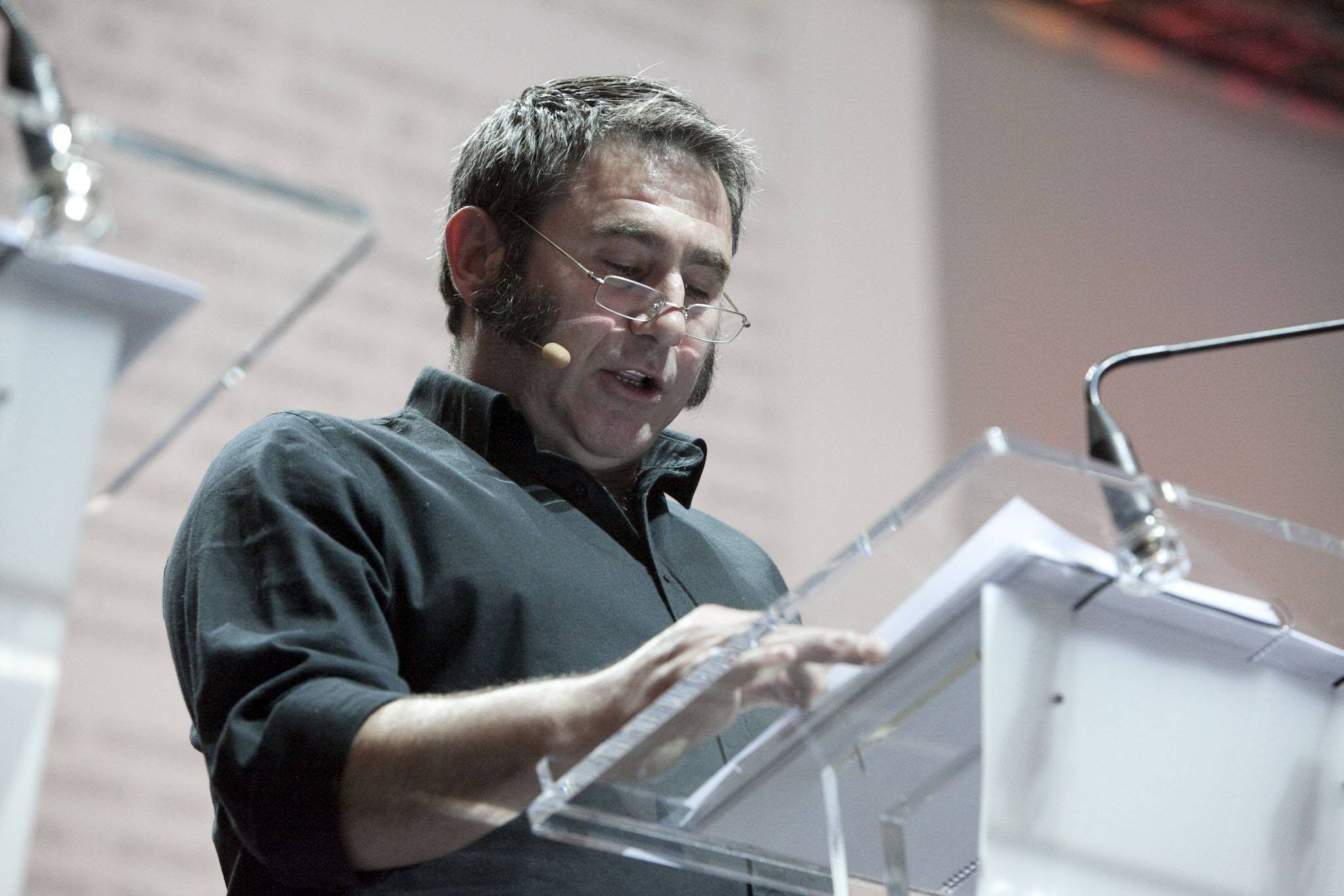 El de l'actor Sergi López va ser el discurs més aclamat a l'assemblea constituent de l'ANC el 2010