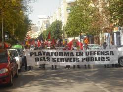 Protesta de Xàtiva