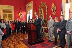 El discurs del president del Parlament, Pere Rotger, va centrar l'acte institucional de l'aniversari de l'Estatut d'Autonomia, el passat dia 1 de març