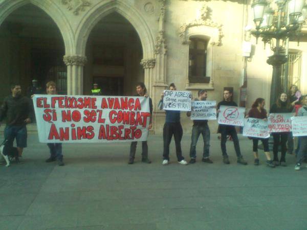 Concentració a Terrassa