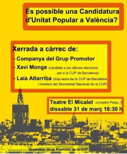 Cartell de la xerrada