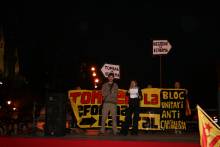 Manifestació anticapitalista de Palma