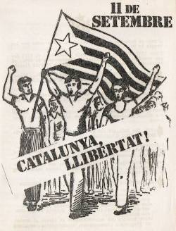 Cartell del FNC dissenyat per en Josep Lluís Pérez  (1973)