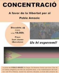 Concentració per exigir el reconeixement del nou Estat Amazic d'Azawad