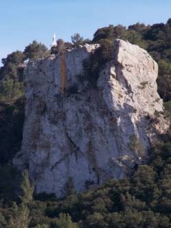 Senyera al Castellet