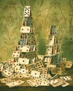 Caiguda del castell de cartes