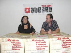 Presentació de la 2a Trobada de Casals i Ateneus dels Països Catalans