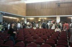 Una protesta contra la delegada del govern espa&ntilde;ol boicoteja un acte a la UPV
